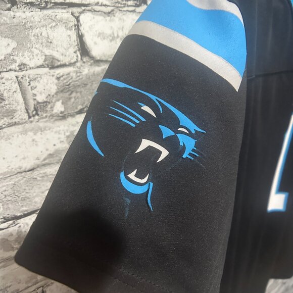 EUC NFL Team Apparel Carolina Panthers Cam Newton Jersey Youth XL (18/20) - Picture 6 of 15